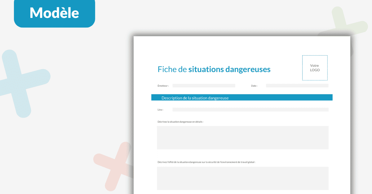 Fiche de situations dangereuses | Acciline+