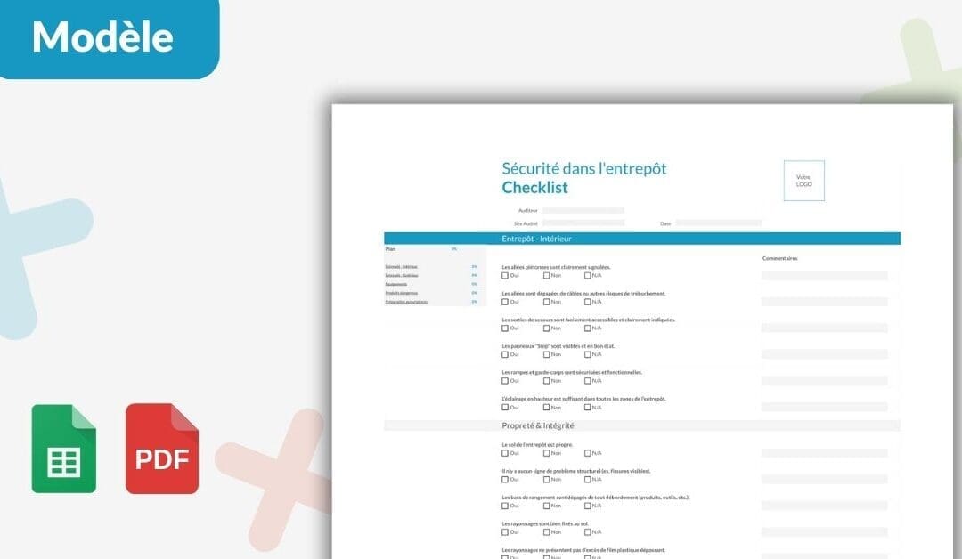 Checklist de sécurité dans l’entrepôt logistique